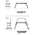 SKŁADANA PLATFORMA ROBOCZA SGS2