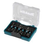 ZESTAW NASADEK 1/4'' IMPACT BLACK   6 SZT