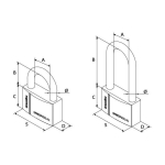 ZESTAW 2-TWINS KŁÓDEK MOSIĘŻNYCH BRASS LINE KMZ S40, BLISTER