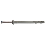 KOŁEK SZYBKI MONTAŻ Z KOŁNIERZEM PP 6*40MM