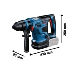 MŁOT UDAROWY OBROTOWY SDS+ GBH 18V-34CF 0*AH