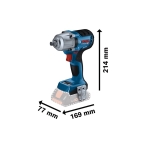 KLUCZ UDAROWY AKUMULATOROWY 1/2'' GDS 18V-450PC 2*4.0AH