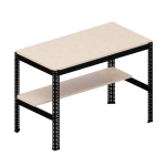 STÓŁ WARSZTATOWY ERGONOMICZNY 81*117*60CM, SKŁADANY