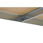 REGAŁ METALOWY MET200 GALVA 179*80*40CM, OCYNK