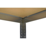 REGAŁ METALOWY MET200 GALVA 179*80*40CM, OCYNK