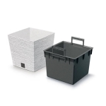 DONICZKA FURU SQUARE ECO WOOD - BIAŁY FSC MIX