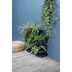 OGRÓD WERTYKULARNY STOJĄCY - CASCADE GARDEN- ANTRACYT