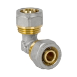 KOLANO PEX-AL-PEX CHROM 25*20 PODWÓJNE