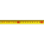 MIARA STALOWA ZWIJANA POPULAR 13MM 3M