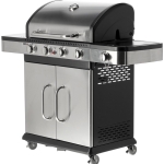 GRILL GAZOWY 4+1, STAL NIERDZEWNA 14.2KW