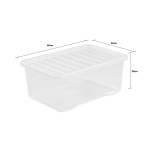 POJEMNIK DO PRZECHOWYWANIA WHAM CRYSTAL 45L