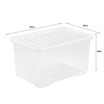 POJEMNIK DO PRZECHOWYWANIA WHAM CRYSTAL 60L