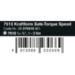 WKRĘTAK DYNAMOMETRYCZNY SAFE-TORQUE SPEED 7510,1-3 NM, 1/4''
