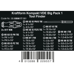 ZESTAW WKRĘTAKÓW KRAFTFORM KOMPAKT VDE BIG PACK 1, 26 CZ.
