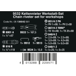 ZESTAW KRAFTFORM KOMPAKT 9532 Z NITOWNICĄ DO ŁAŃCUCHÓW,20CZ