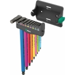 ZESTAW KLUCZY TRZPIENIOWYCH 950/9 HEX-PLUS MULTICOLOU 9CZR