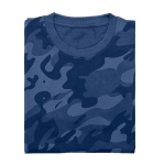 T-SHIRT ROBOCZY CAMO NAVY, ROZMIAR S