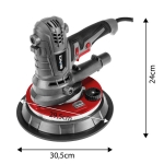 SZLIFIERKA DO GIPSU 900W, 180 MM, LED   KRÓTKA