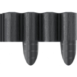 PALISADA OGRODOWA  ECO 2,4M ANTRACYTOWA