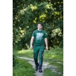 SPODNIE ROBOCZE OUTDOOR ZIELONO-SZARE ROZMIAR L