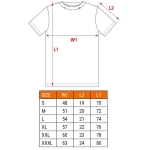 T-SHIRT CIENIOWANY DENIM, ROZMIAR S
