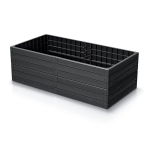 RABATA OGRODOWA BASE WOODY IBWR 1492X756X250MM - ANTRACYT