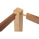 ŁĄCZNIK DOMINO BUKOWY D8*40/130 BU