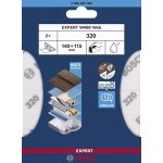 ARKUSZ ŚCIERNY PIANKA EXPERT 115*140MM W480 G320 2PC