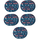KRĄŻEK ŚCIERNY FOLIA EXPERT O780 125MM 55PC