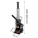 PODNOŚNIK HYDRAULICZNY SŁUPKOWY 20T