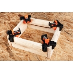 KOMPLET ŚCISKÓW NAROŻNYCH KĄTOWYCH, 4 CZ.