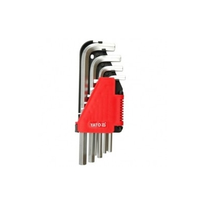 KLUCZE HEX ZESTAW 10-CZĘŚCIOWY 2,0-12MM CR-V