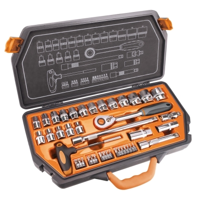 ZESTAW KLUCZY NASADOWYCH 1/2'' 42 CZEŚCI