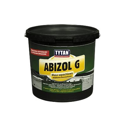 ABIZOL G MASA SZPACHLOWA BITUMICZNA 1KG