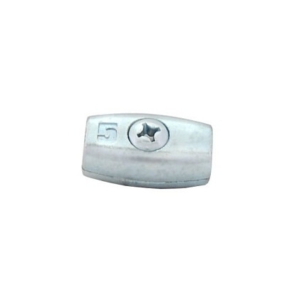 ZACISK LINOWY BARYŁKOWY OCYNKOWANY 4MM
