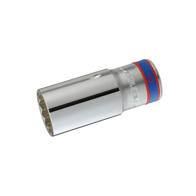 NASADKA DŁUGA 12-KĄTNA CHROMOWANA 1/2'' 11MM