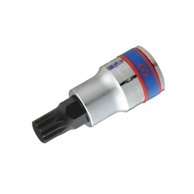 NASADKA TRZPIENIOWA KRÓTKA 1/2' Z KOŃCÓWKĄ SPLINE M16