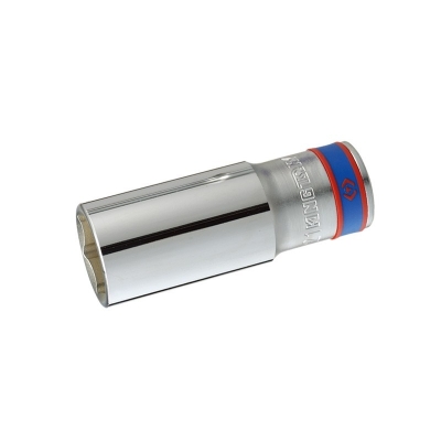 NASADKA DŁUGA 6-KĄTNA CHROMOWANA 1/2'' 28MM