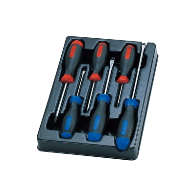 ZESTAW WKRĘTAKÓW 6CZ. KRZYŻAK+PŁASKIE, WKŁAD DO WÓZKA