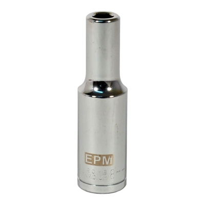 NASADKA DŁUGA 1/2'' 6-KĄTNA CHROMOWANA 8MM