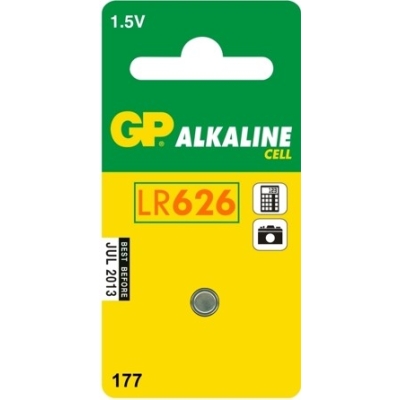 BATERIA ALKALICZNA ZEGARKOWA 1.5V G4A, LR626, LR66, 177, 377