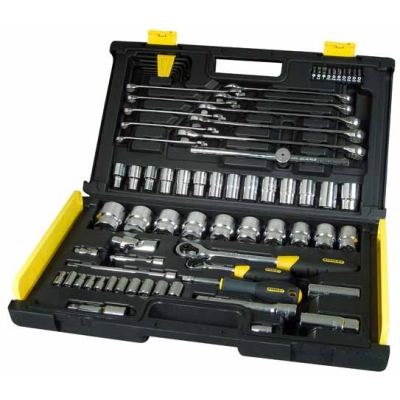 ZESTAW NARZĘDZIOWY MICRO TOUGH 1/4''-1/2'' 75 SZTUK