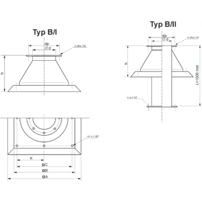 PODSTAWA DACHOWA B/I-14