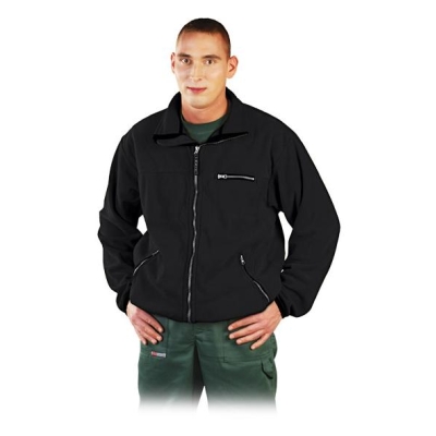 BLUZA Z POLARU HONEYB CZARNY ROZMIAR XXL