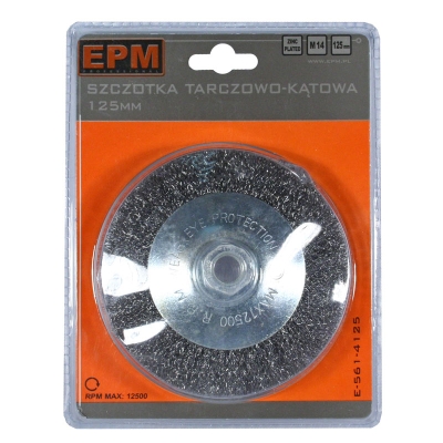 SZCZOTKA TARCZOWO-KĄTOWA 100MM ZN