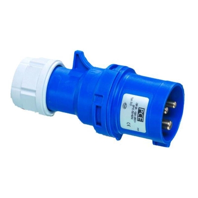 WTYKA PRZENOŚNA 16A 3P 230V NIEBIESKA IP44 013-6