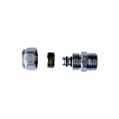 ZŁĄCZKA GWINT ZEWNĘTRZNY 1/2*16*2 WKŁADKA ALUMINIOWA