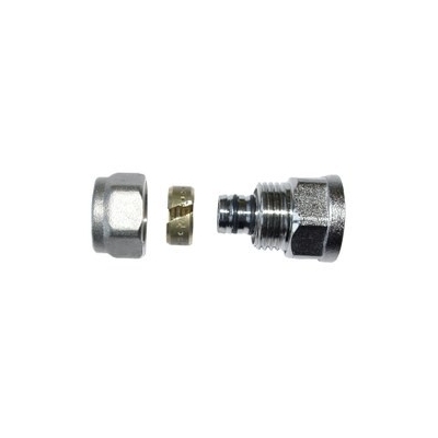 ZŁĄCZKA GWINT WEWNĘTRZNY 1/2*16*2 WKŁADKA ALUMINIOWA