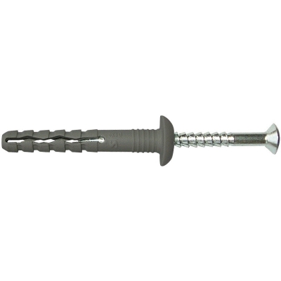 KOŁEK SZYBKI MONTAŻ Z ŁBEM GRZYBKOWYM NYLON 6*40MM