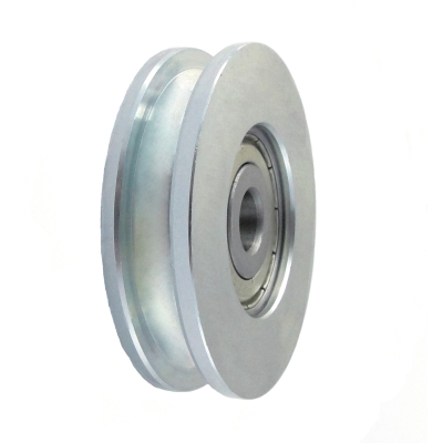 ROLKA METALOWA 59MM ŁOŻYSKOWANA, NA LINKĘ CM59/8Ł